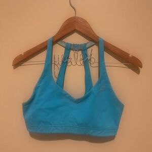 Lorna Jane Vibrant Blue Sports Bra Size Large